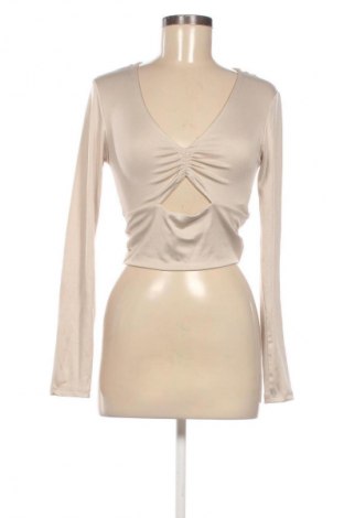 Bluză de femei Amisu, Mărime L, Culoare Bej, Preț 22,99 Lei