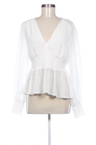 Bluză de femei Amisu, Mărime L, Culoare Alb, Preț 30,99 Lei