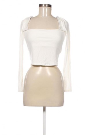 Bluză de femei Bershka, Mărime L, Culoare Alb, Preț 27,99 Lei