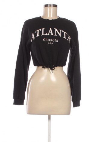 Дамска блуза Bershka, Размер XS, Цвят Черен, Цена 2,55 €