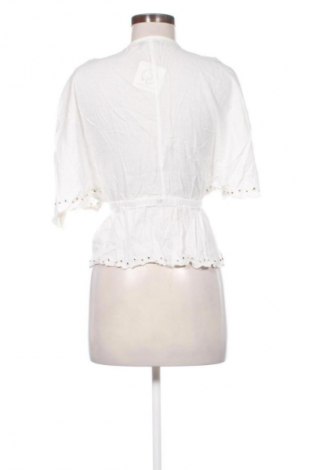 Bluză de femei Bershka, Mărime M, Culoare Alb, Preț 52,99 Lei