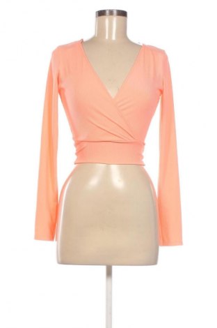 Γυναικεία μπλούζα Bershka, Μέγεθος S, Χρώμα Πορτοκαλί, Τιμή 13,48 €