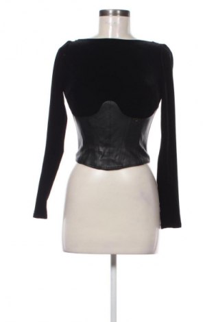 Дамска блуза Elisabetta Franchi, Размер M, Цвят Черен, Цена 207,07 €