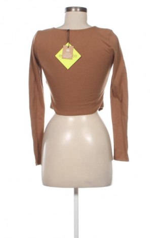 Γυναικεία μπλούζα Even&Odd, Μέγεθος M, Χρώμα Καφέ, Τιμή 15,99 €