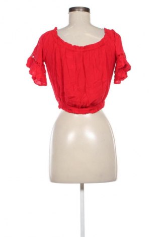 Дамска блуза H&M, Размер XS, Цвят Червен, Цена 4,60 €