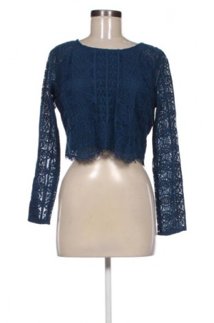 Дамска блуза Hollister, Размер M, Цвят Син, Цена 7,66 €