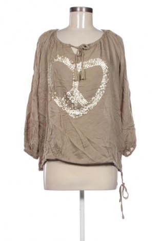 Дамска блуза Hot Lava, Размер S, Цвят Кафяв, Цена 6,13 €