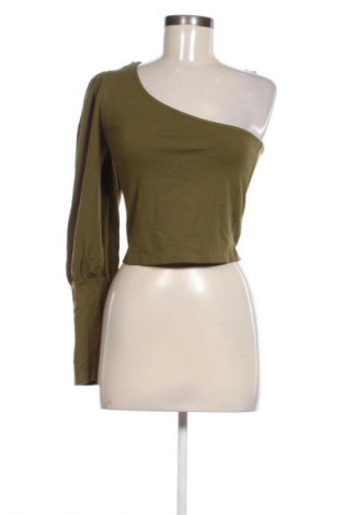 Дамска блуза NA-KD, Размер M, Цвят Зелен, Цена 7,66 €