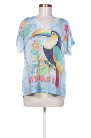 Дамска блуза NEW COLLECTION, Размер L, Цвят Многоцветен, Цена 18,00 €