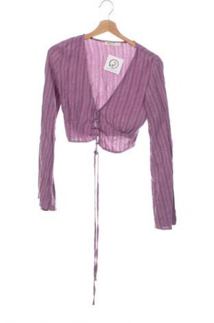 Дамска блуза Pull&Bear, Размер M, Цвят Лилав, Цена 10,22 €