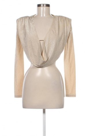 Дамска блуза SHEIN, Размер XS, Цвят Златист, Цена 3,57 €