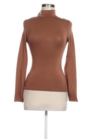 Дамска блуза Stradivarius, Размер XS, Цвят Кафяв, Цена 9,78 €