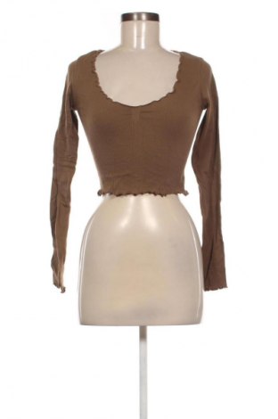 Női blúz Stradivarius, Méret M, Szín Barna, Ár 1 369 Ft