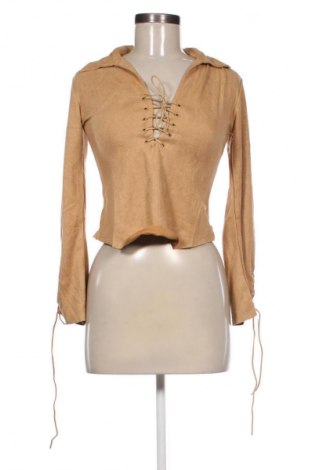 Bluză de femei Unbranded, Mărime XS, Culoare Maro, Preț 28,99 Lei