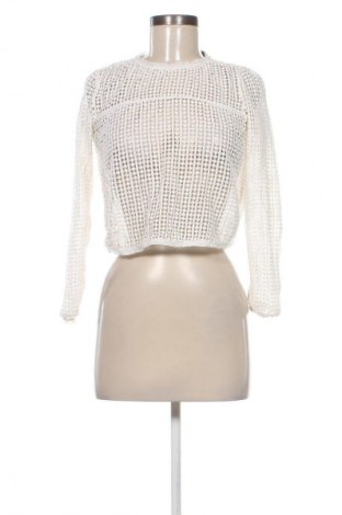 Γυναικεία μπλούζα Zara, Μέγεθος XS, Χρώμα Λευκό, Τιμή 14,99 €