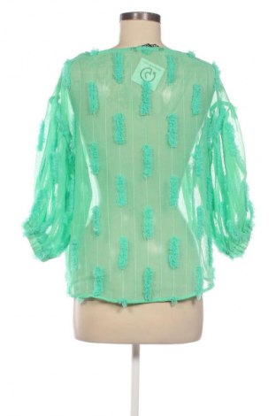 Дамска блуза Zara, Размер M, Цвят Зелен, Цена 4,60 €