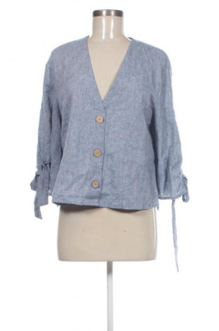 Дамска блуза Zara, Размер M, Цвят Син, Цена 6,13 €