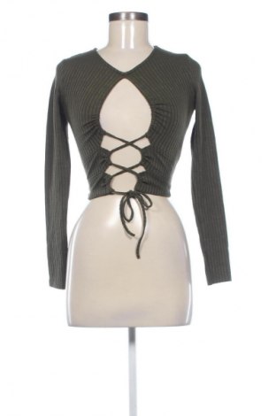 Дамска блуза Zara, Размер S, Цвят Зелен, Цена 5,11 €