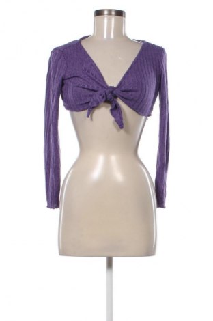 Дамска жилетка Bershka, Размер S, Цвят Лилав, Цена 2,04 €