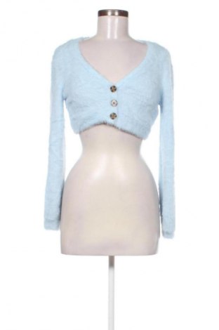 Cardigan de damă Bershka, Mărime S, Culoare Albastru, Preț 78,99 Lei