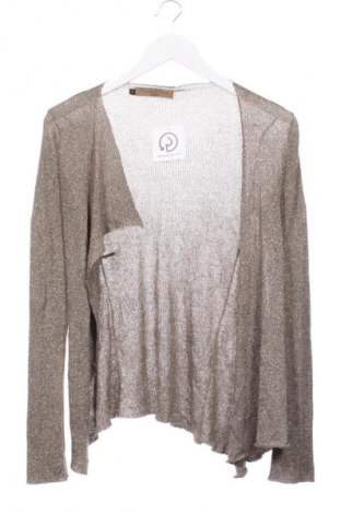 Cardigan de damă Manila Grace, Mărime L, Culoare Auriu, Preț 93,99 Lei