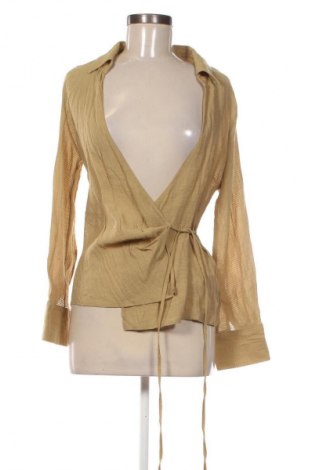 Дамска жилетка Zara, Размер S, Цвят Златист, Цена 4,60 €