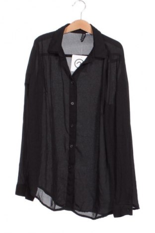 Cămașă de femei H&M Divided, Mărime XS, Culoare Negru, Preț 56,35 Lei