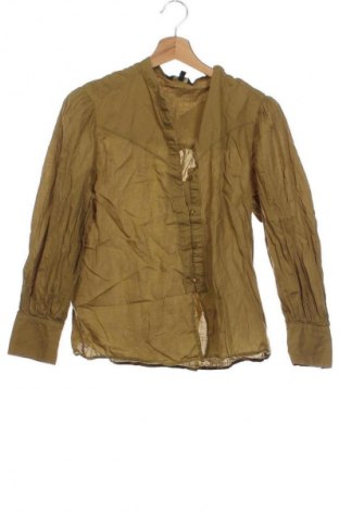 Cămașă de femei Massimo Dutti, Mărime XS, Culoare Verde, Preț 120,99 Lei