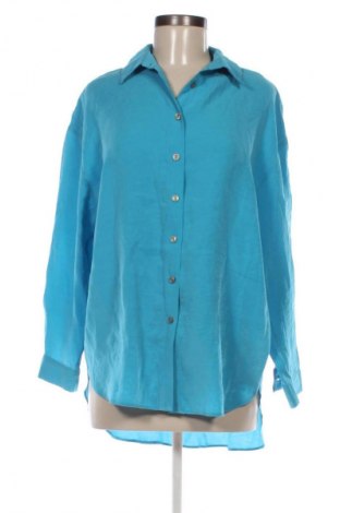 Cămașă de femei New Look, Mărime M, Culoare Albastru, Preț 62,99 Lei