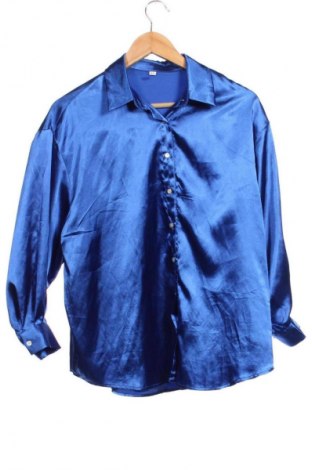 Cămașă de femei SHEIN, Mărime XS, Culoare Albastru, Preț 37,99 Lei
