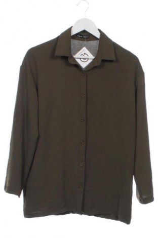 Γυναικείο πουκάμισο SHEIN, Μέγεθος XS, Χρώμα Πράσινο, Τιμή 1,99 €