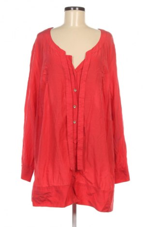 Dámská košile  Selection By Ulla Popken, Velikost 3XL, Barva Červená, Cena  629,00 Kč