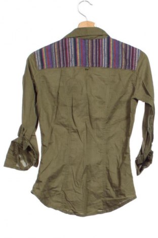 Дамска риза Terranova, Размер XS, Цвят Зелен, Цена 13,29 €