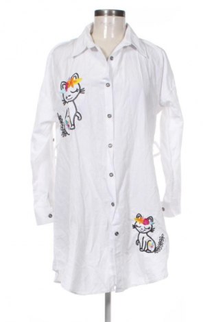 Γυναικείο πουκάμισο Unbranded, Μέγεθος M, Χρώμα Λευκό, Τιμή 7,99 €
