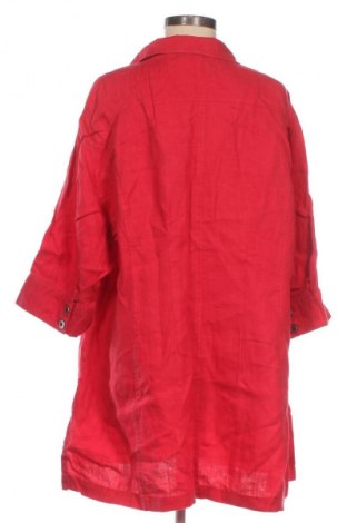 Γυναικείο πουκάμισο X-Two, Μέγεθος 4XL, Χρώμα Κόκκινο, Τιμή 10,99 €