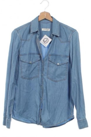 Cămașă de femei Zara, Mărime XS, Culoare Albastru, Preț 28,99 Lei