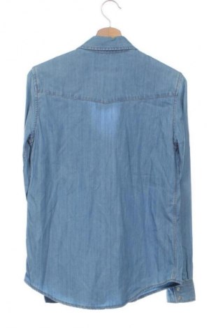 Cămașă de femei Zara, Mărime XS, Culoare Albastru, Preț 28,99 Lei