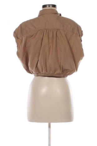 Дамска риза Zara, Размер S, Цвят Кафяв, Цена 13,29 €