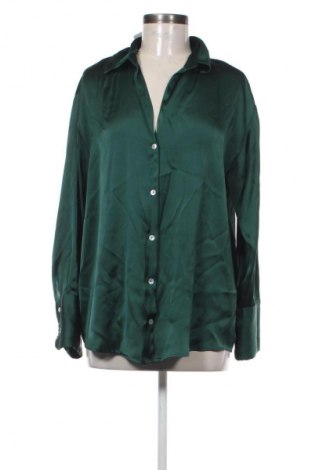 Дамска риза Zara, Размер M, Цвят Зелен, Цена 8,69 €