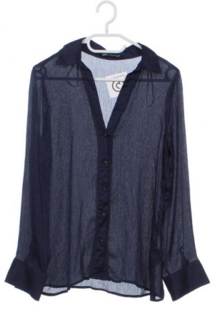 Cămașă de femei Zara, Mărime XS, Culoare Albastru, Preț 29,99 Lei