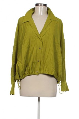 Дамска риза Zara, Размер M, Цвят Зелен, Цена 8,69 €