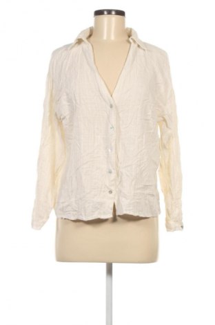 Cămașă de femei Zara, Mărime M, Culoare Ecru, Preț 33,99 Lei
