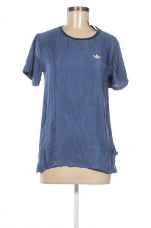 Γυναικείο t-shirt Adidas Originals, Μέγεθος XS, Χρώμα Μπλέ, Τιμή 9,99 €