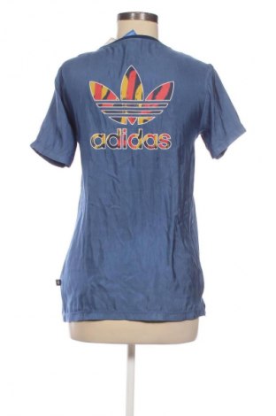 Γυναικείο t-shirt Adidas Originals, Μέγεθος XS, Χρώμα Μπλέ, Τιμή 9,99 €