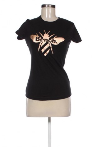 Γυναικείο t-shirt Bench, Μέγεθος M, Χρώμα Μαύρο, Τιμή 7,99 €