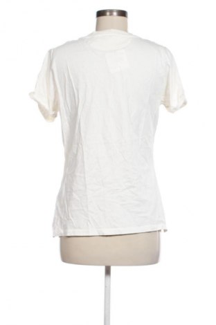 Γυναικείο t-shirt Hugo Boss, Μέγεθος L, Χρώμα Εκρού, Τιμή 32,99 €