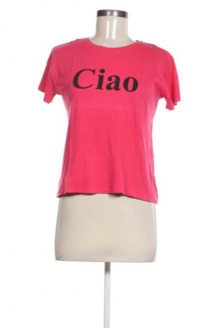 Γυναικείο t-shirt Terranova, Μέγεθος XS, Χρώμα Ρόζ , Τιμή 2,99 €