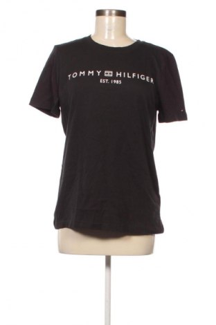 Damski T-shirt Tommy Hilfiger, Rozmiar M, Kolor Czarny, Cena 147,99 zł, #135257885