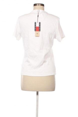 Damski T-shirt Tommy Jeans, Rozmiar XL, Kolor Biały, Cena 158,99 zł