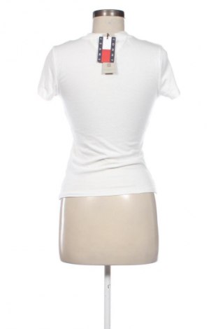 Damen T-Shirt Tommy Jeans, Größe S, Farbe Weiß, Preis € 50,99